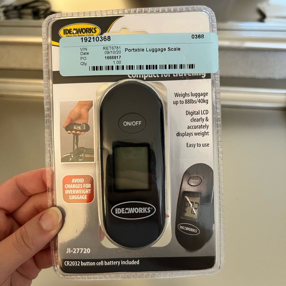 Brand new luggage scale